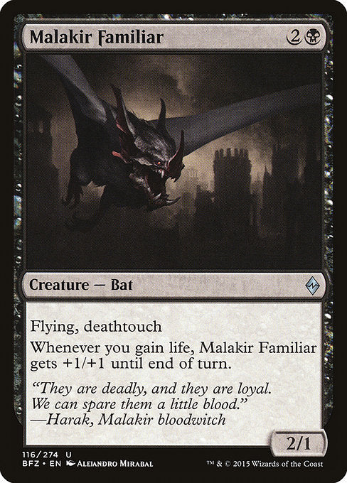 Malakir Familiar [Battle for Zendikar] | Galactic Gamez