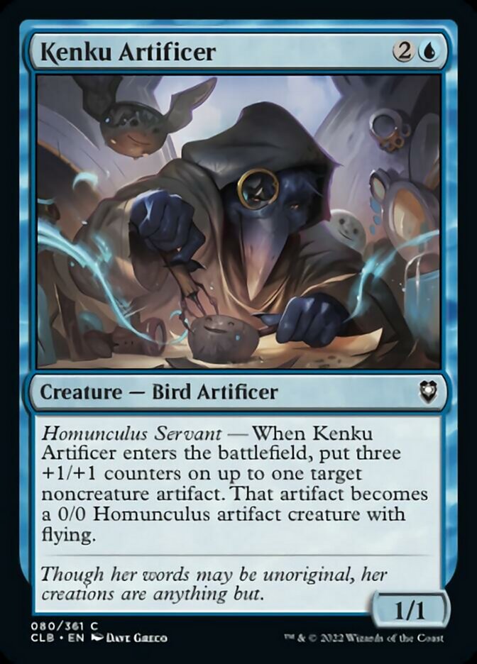 Kenku Artificer [Commander Legends: Battle for Baldur's Gate] | Galactic Gamez