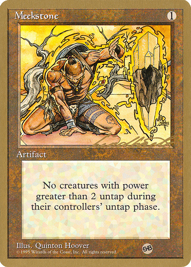 Meekstone (Leon Lindback) (SB) [Pro Tour Collector Set] | Galactic Gamez