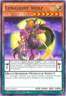 Lunalight Wolf [SHVI-EN012] Common | Galactic Gamez