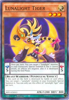 Lunalight Tiger [SHVI-EN013] Common | Galactic Gamez