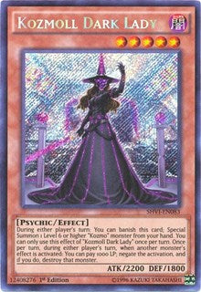 Kozmoll Dark Lady [SHVI-EN083] Secret Rare | Galactic Gamez