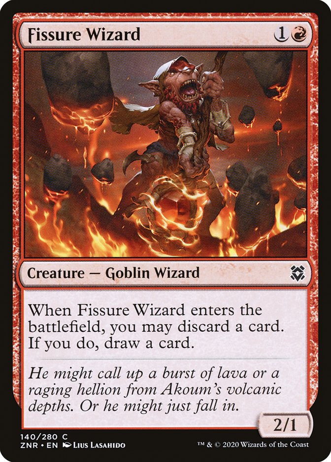 Fissure Wizard [Zendikar Rising] | Galactic Gamez