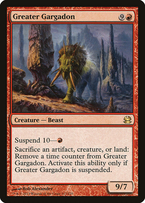 Greater Gargadon [Modern Masters] | Galactic Gamez