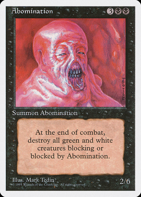 Abomination [Fourth Edition] | Galactic Gamez