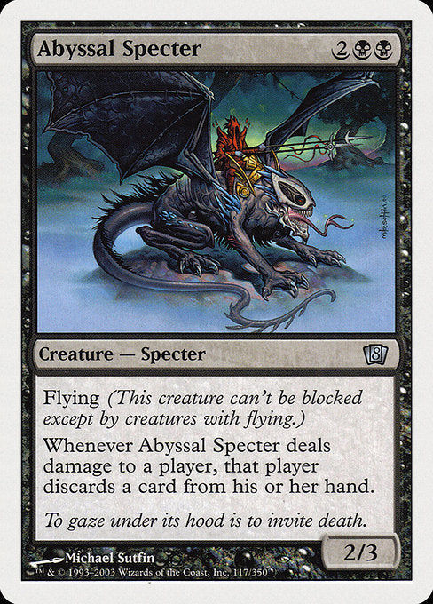 Abyssal Specter [Eighth Edition] | Galactic Gamez