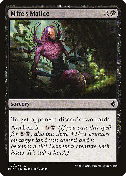 Mire's Malice [Battle for Zendikar] | Galactic Gamez