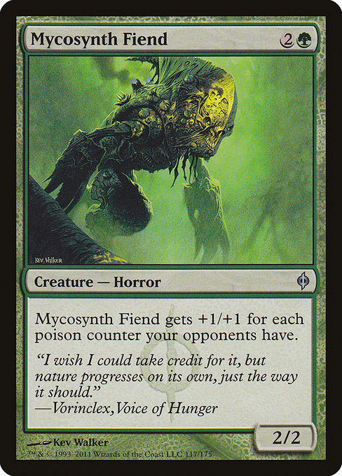 Mycosynth Fiend [New Phyrexia] | Galactic Gamez