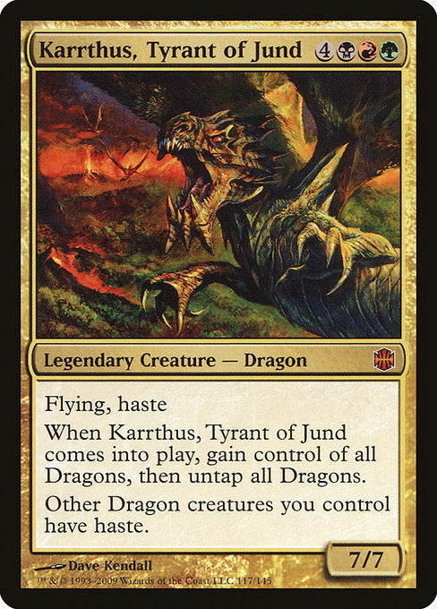 Karrthus, Tyrant of Jund [Alara Reborn] | Galactic Gamez