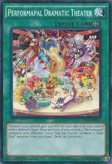 Performapal Dramatic Theater [YS16-EN021] Common | Galactic Gamez