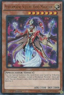 Performapal Sleight Hand Magician [YS16-EN001] Ultra Rare | Galactic Gamez