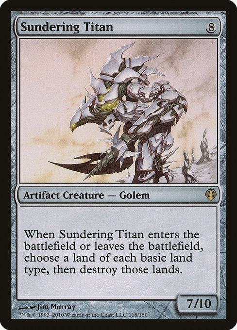 Sundering Titan [Archenemy] | Galactic Gamez