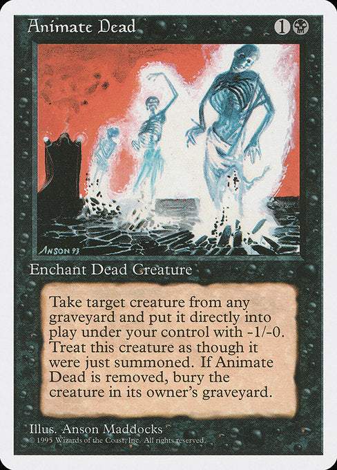 Animate Dead [Fourth Edition] | Galactic Gamez