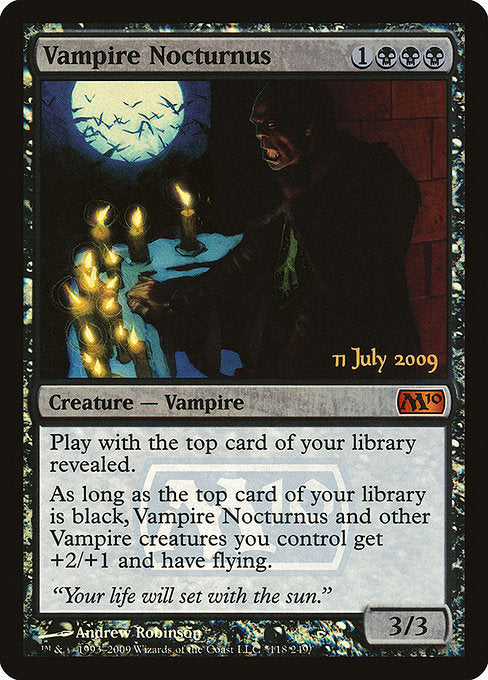 Vampire Nocturnus [Magic 2010 Promos] | Galactic Gamez