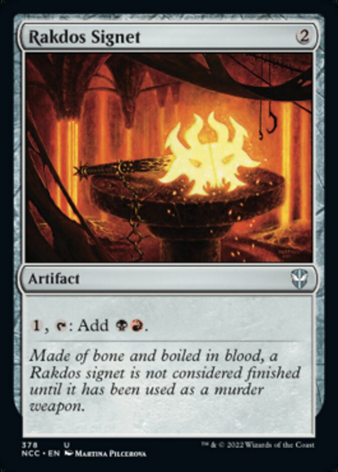 Rakdos Signet [Streets of New Capenna Commander] | Galactic Gamez