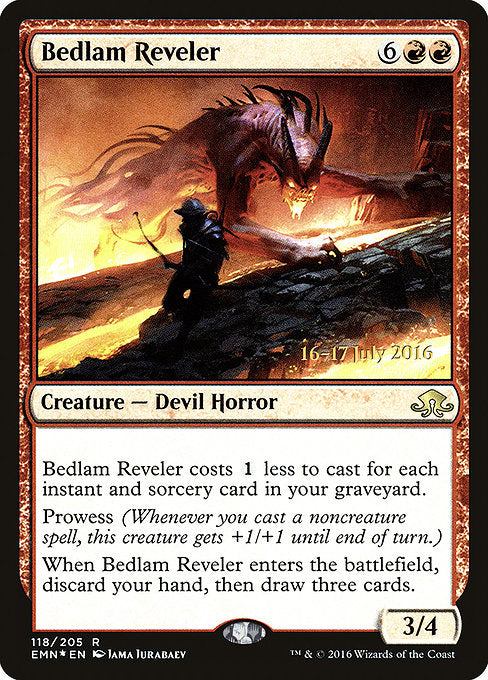 Bedlam Reveler [Eldritch Moon Promos] | Galactic Gamez