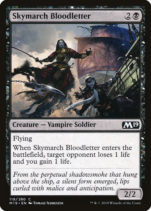 Skymarch Bloodletter [Core Set 2019] | Galactic Gamez