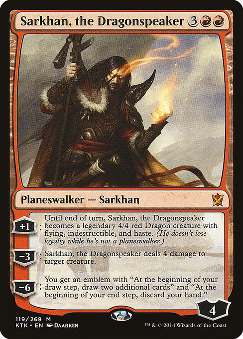 Sarkhan, the Dragonspeaker [Khans of Tarkir] | Galactic Gamez