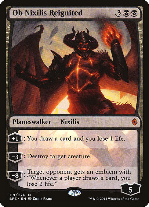 Ob Nixilis Reignited [Battle for Zendikar] | Galactic Gamez