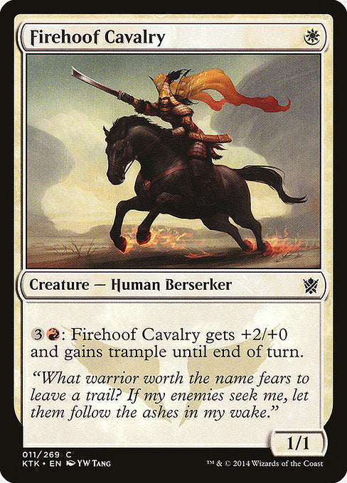 Firehoof Cavalry [Khans of Tarkir] | Galactic Gamez