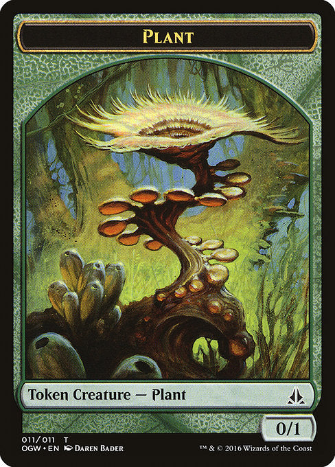 Plant [Oath of the Gatewatch Tokens] | Galactic Gamez