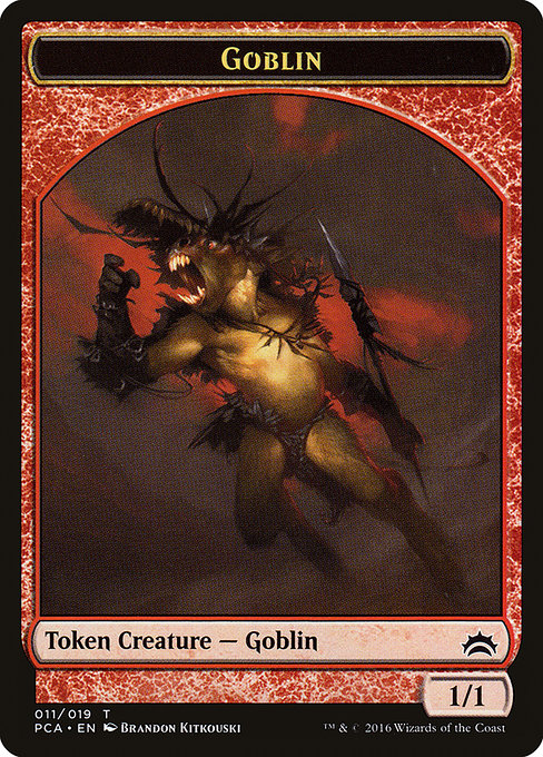 Goblin [Planechase Anthology Tokens] | Galactic Gamez