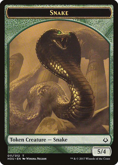 Snake [Hour of Devastation Tokens] | Galactic Gamez