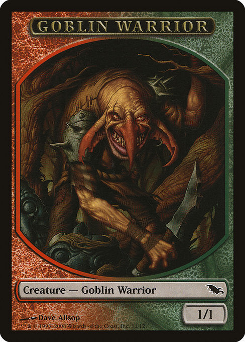 Goblin Warrior [Shadowmoor Tokens] | Galactic Gamez