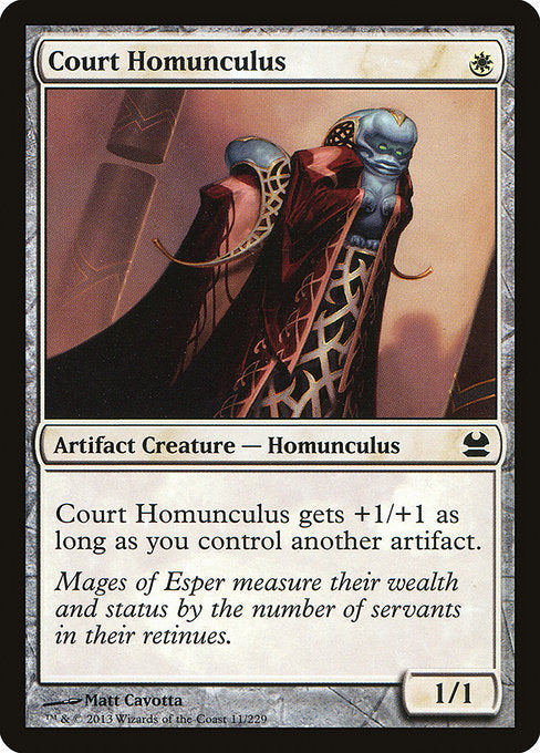 Court Homunculus [Modern Masters] | Galactic Gamez