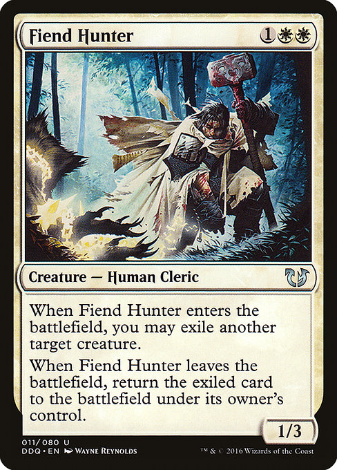 Fiend Hunter [Duel Decks: Blessed vs. Cursed] | Galactic Gamez