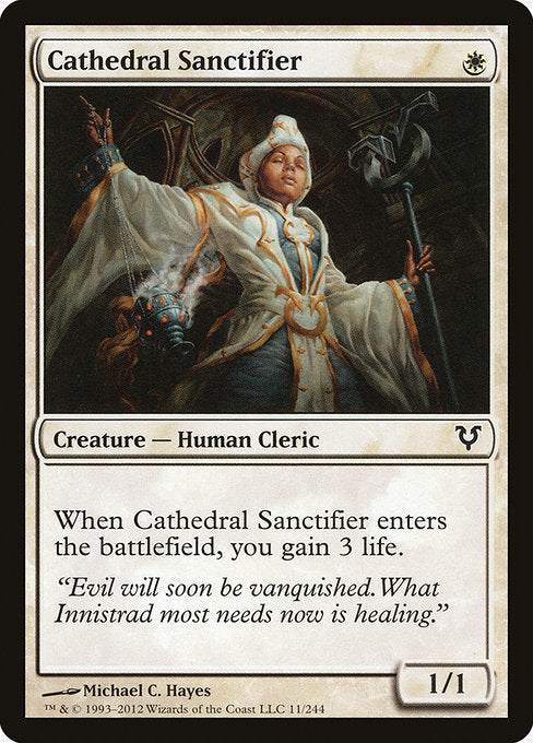 Cathedral Sanctifier [Avacyn Restored] | Galactic Gamez