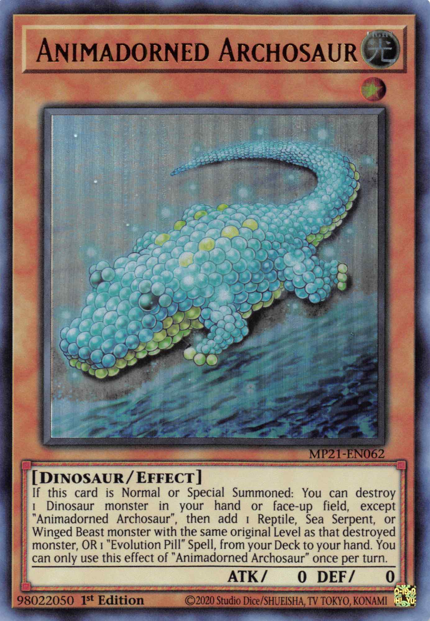 Animadorned Archosaur [MP21-EN062] Ultra Rare | Galactic Gamez