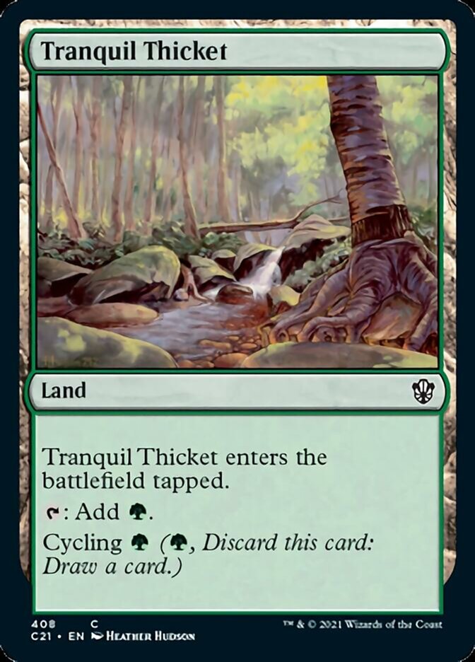 Tranquil Thicket [Commander 2021] | Galactic Gamez