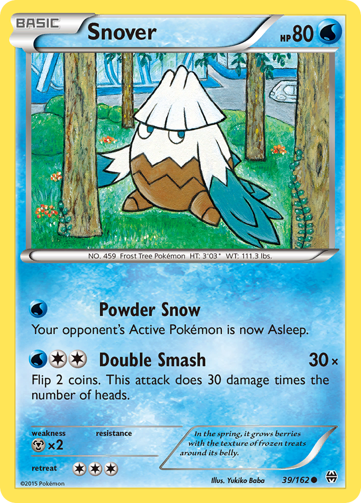 Snover (39/162) [XY: BREAKthrough] | Galactic Gamez