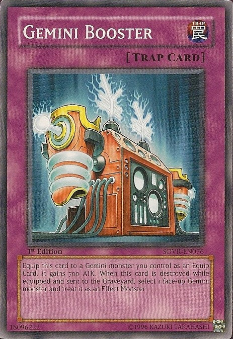 Gemini Booster [SOVR-EN076] Common | Galactic Gamez