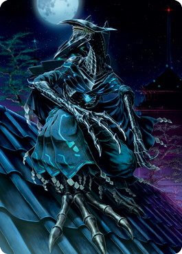 Jin-Gitaxias, Progress Tyrant Art Card [Kamigawa: Neon Dynasty Art Series] | Galactic Gamez