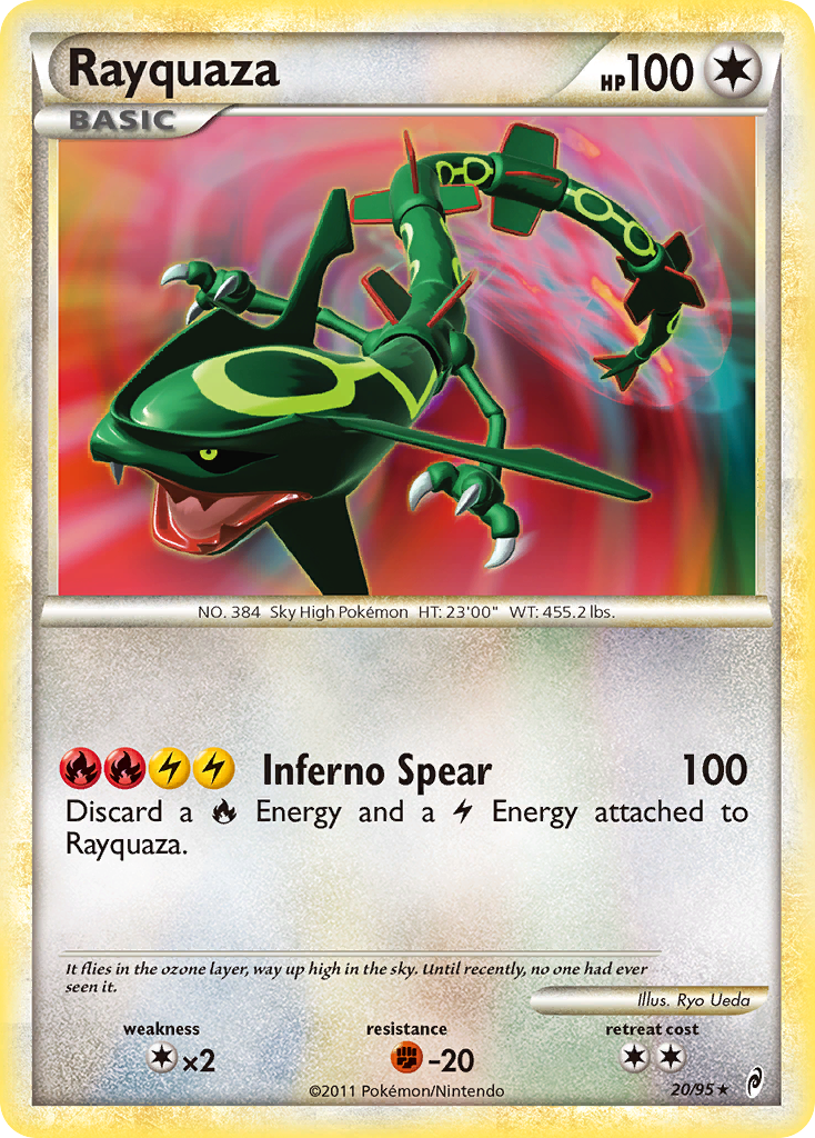 Rayquaza (20/95) [HeartGold & SoulSilver: Call of Legends] | Galactic Gamez