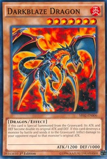 Darkblaze Dragon [SR02-EN006] Common | Galactic Gamez