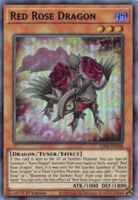 Red Rose Dragon (Blue) [LDS2-EN108] Ultra Rare | Galactic Gamez