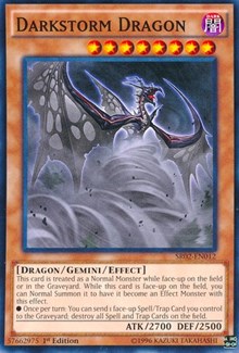 Darkstorm Dragon [SR02-EN012] Common | Galactic Gamez