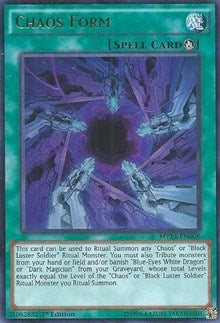 Chaos Form [MVP1-EN008] Ultra Rare | Galactic Gamez