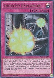 Induced Explosion [MVP1-EN009] Ultra Rare | Galactic Gamez