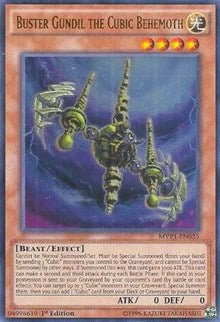 Buster Gundil the Cubic Behemoth [MVP1-EN035] Ultra Rare | Galactic Gamez