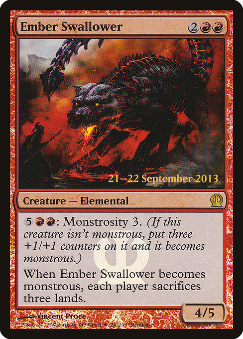 Ember Swallower [Theros Promos] | Galactic Gamez