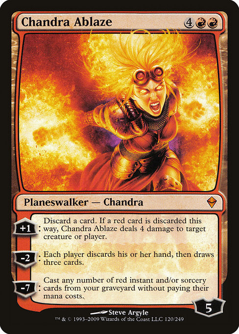 Chandra Ablaze [Zendikar] | Galactic Gamez