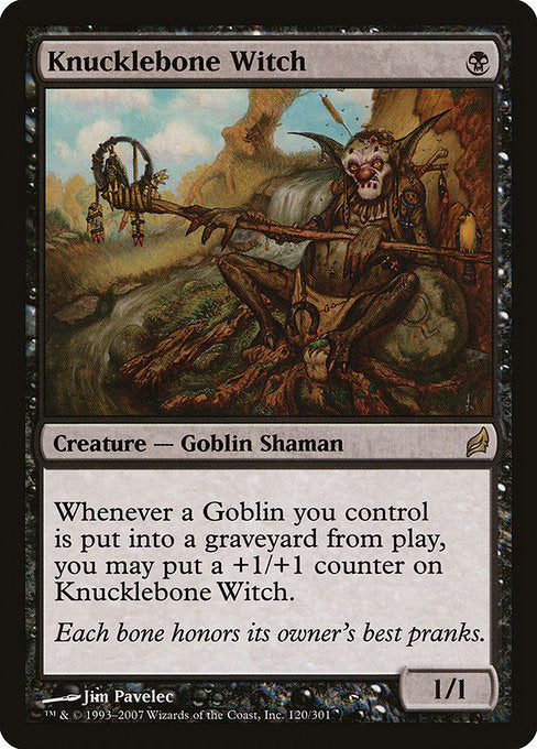 Knucklebone Witch [Lorwyn] | Galactic Gamez