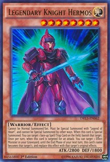 Legendary Knight Hermos [DRL3-EN062] Ultra Rare | Galactic Gamez