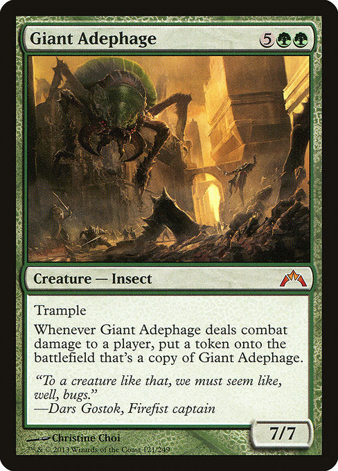 Giant Adephage [Gatecrash] | Galactic Gamez