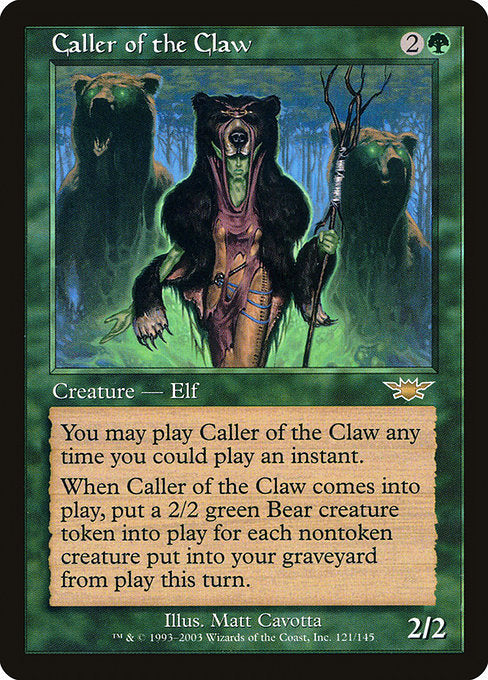 Caller of the Claw [Legions] | Galactic Gamez