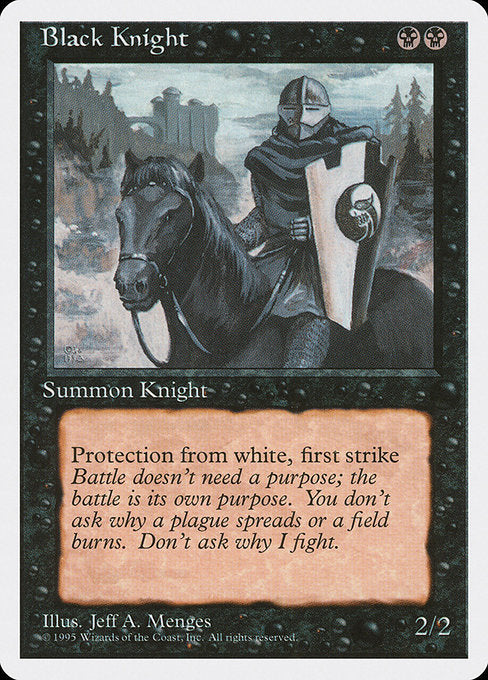 Black Knight [Fourth Edition] | Galactic Gamez